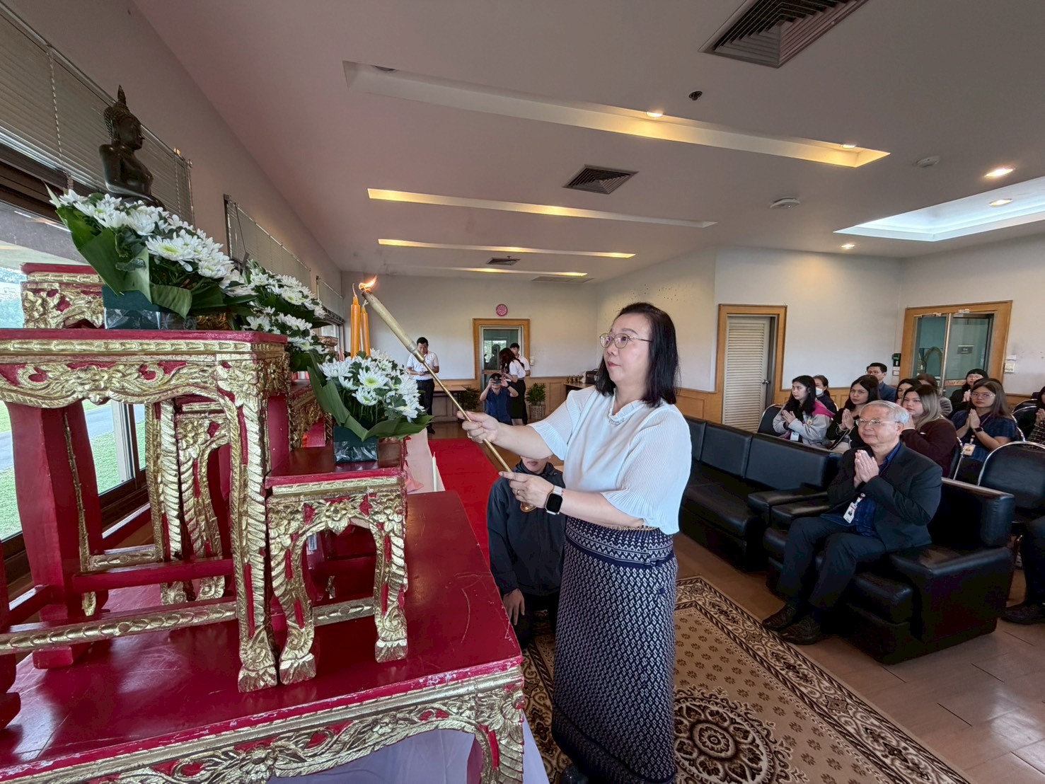 สำนักวิชาวิทยาศาสตร์เครื่องสำอาง ได้กำหนดจัดพิธีทำบุญสำนักวิชาวิทยาศาสตร์เครื่องสำอาง ประจำปี 2569 เนื่องในโอกาสครบรอบ 21 ปี แห่งการสถาปนาสำนักวิชา